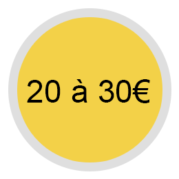 Cadeaux de 20€ à 30€